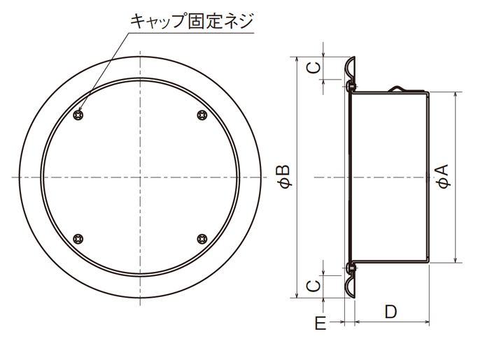 外形寸法図