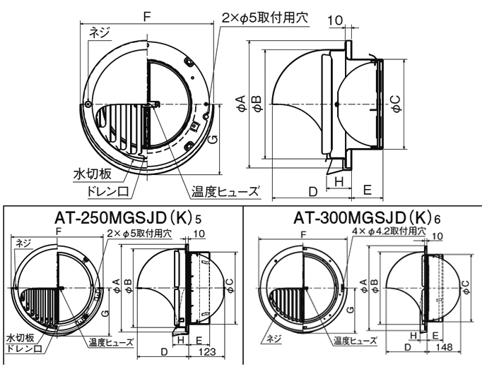 外形寸法図