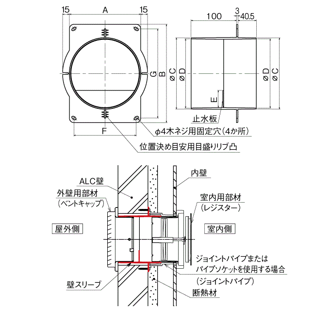 外形寸法図