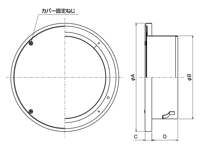 外形寸法図