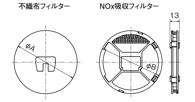 外形寸法図