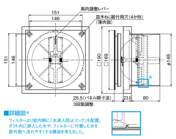 外形寸法図