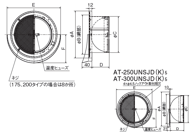 外形寸法図