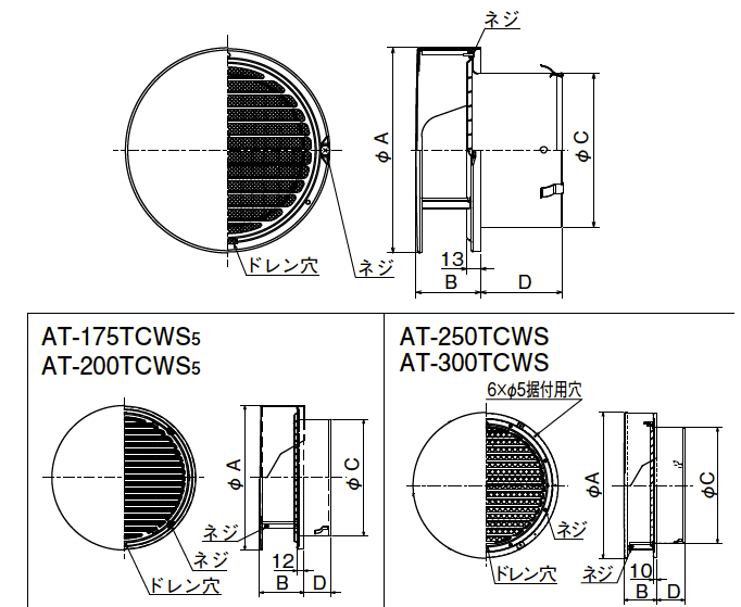 外形寸法図